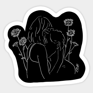 Two Lovers Sticker